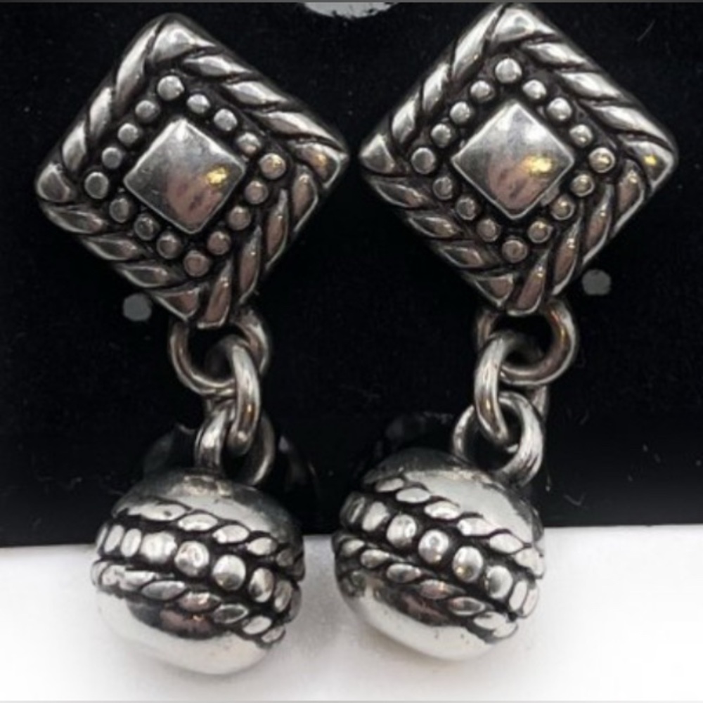 Brighton Silver Post Earrings